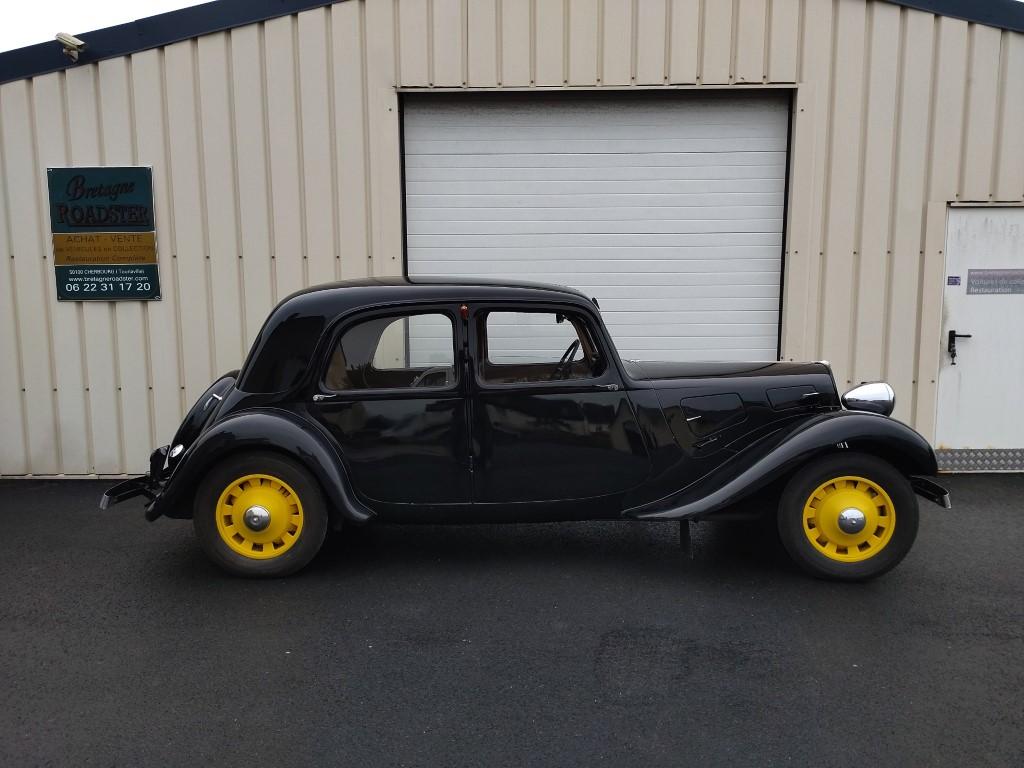 CITROEN TRACTION 11 BL MALLE PLATE BRETAGNE ROADSTER